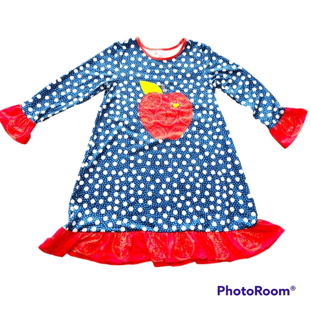 Penelope Plumm ● Dot Apple Dress